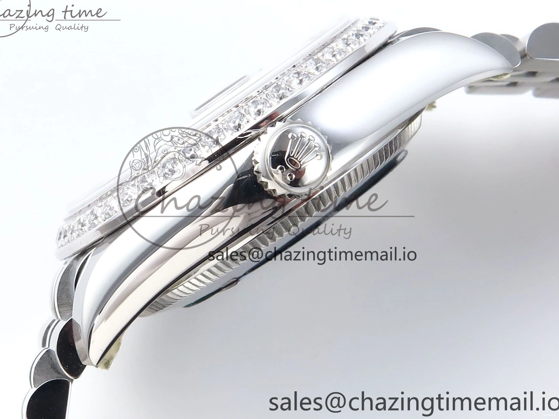 Dial Best Blue Jubilee 1:1 ARF Bezel Edition DateJust Roman 904L 2688 on Bracelet Diamonds SS 31 Steel 278384RBR ETA 0423